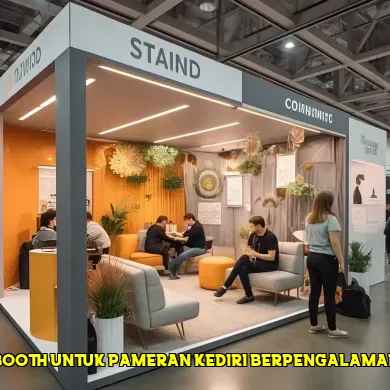 booth untuk pameran kediri berpengalaman
